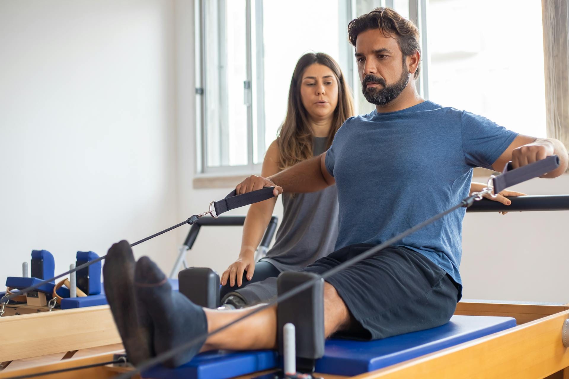 Private 1:1-Pilates-Session am Reformer